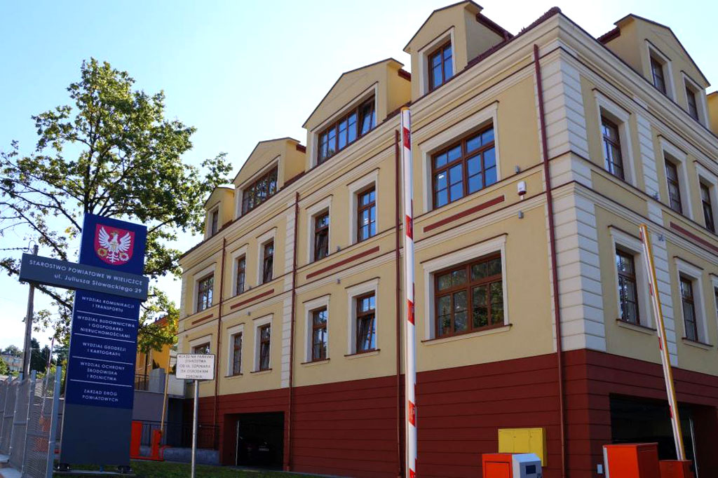 Budynek Starostwa Powiatowego w Wieliczce